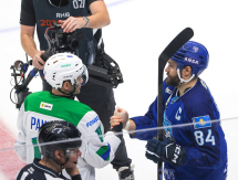 Фоторепортаж с матча КХЛ «Барыс» — «Салават Юлаев» 1:2