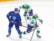 Фоторепортаж с матча КХЛ «Барыс» — «Салават Юлаев» 1:2