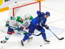 Фоторепортаж с матча КХЛ «Барыс» — «Салават Юлаев» 1:2