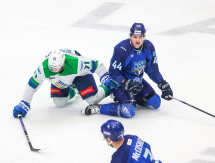 Фоторепортаж с матча КХЛ «Барыс» — «Салават Юлаев» 1:2