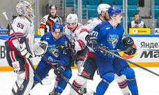 Видео шайб матча КХЛ «Барыс» — «Нефтехимик» 2:5