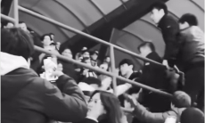 Видео драки фанатов во время матча «Интер» — «Кайрат» появилось в сети