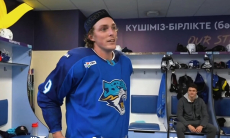 Видео победной раздевалки «Барыса» после матча КХЛ с «Автомобилистом»