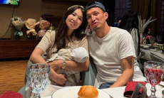 Асхат Тагыберген назвал новорожденного сына в честь клуба КПЛ