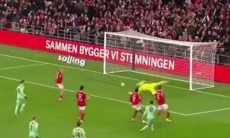 Футболист «Кайрата» забил важный гол в ворота сборной Дании. Видео