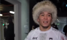 Опубликовано видео эмоций Асу Алмабаева и Шавката Рахмонова после яркой победы в UFC