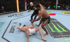 Нокаутом в первом раунде закончился поединок дагестанского бойца в UFC. Видео