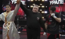 Олимпийский чемпион из Узбекистана довёл казахстанского боксёра до слёз. Видео