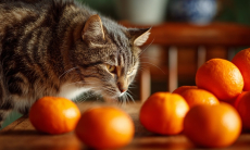 Почему кошки не любят запах мандаринов