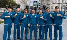 Казахстан благословил сборную Узбекистана по боксу. Видео