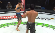 За 30 секунд закончился бой узбекистанца в Казахстане. Видео