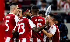 «Олимпиакос» вырвал победу перед матчем с «Кайратом» в Лиге Чемпионов