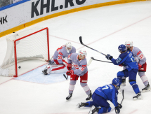 Фоторепортаж с матча КХЛ «Барыс» — «Спартак» 4:3 ОТ