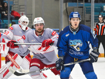 Фоторепортаж с матча КХЛ «Барыс» — «Спартак» 4:3 ОТ