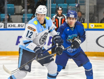 Фоторепортаж с матча КХЛ «Барыс» — «Сибирь» 1:2 Б