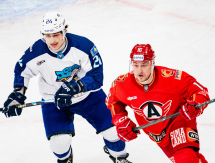 Фоторепортаж с матча КХЛ «Автомобилист» — «Барыс» 1:4