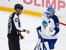 Фоторепортаж с матча КХЛ «Динамо» — «Барыс» 2:4