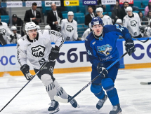 Фоторепортаж с матча КХЛ «Барыс» — «Трактор» 0:2