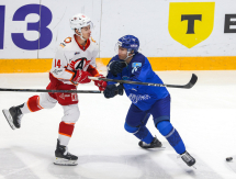 Фоторепортаж с матча КХЛ «Барыс» — «Автомобилист» 1:4