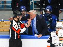 Фоторепортаж с матча КХЛ «Барыс» — «Амур» 1:4