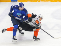 Фоторепортаж с матча КХЛ «Барыс» — «Амур» 1:4