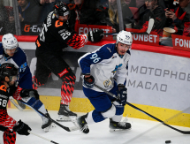 Фоторепортаж с матча КХЛ «Авангард» — «Барыс» 2:4