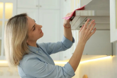 Как легко отмыть кухонную вытяжку