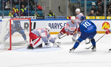 Фоторепортаж с матча КХЛ «Барыс» — «Спартак» 4:3 ОТ
