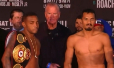 Чемпион мира прошёл взвешивание после срыва боя с Жанибеком Алимханулы