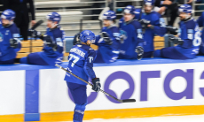 «Мы небольшую проблему решили». Хоккеист «Барыса» рассказал о победе с 1:3 в матче КХЛ