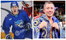 Казахстанский хоккеист заявил о желании потренироваться с Геннадием Головкиным