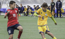 Четырьмя голами обернулся футбольный матч Казахстан — Кыргызстан