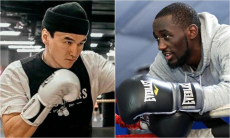 Нурлан Сабуров вышел на ринг с Теренсом Кроуфордом в IBA. Видео