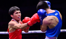 Санжар Ташкенбай стал учеником уникального боксера. Видео