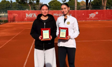 Теннисистки из Казахстана выиграли турнир в Турции