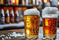 Пиво с добавлением снега со стадиона выпустила известная компания