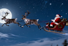 На Flightradar24 теперь можно отслеживать сани Санта-Клауса в реальном времени