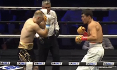 Актер из Казахстана за 72 секунды нокаутировал узбекистанца в Ташкенте. Видео