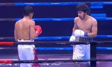 Разгромом завершился боксерский бой Казахстан — Узбекистан