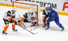 Видео шайб матча КХЛ «Барыс» — «Амур» 1:4