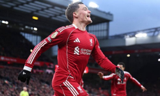 Флориан Вирц забил первый гол за «Ливерпуль» за 23 матча. Видео