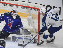 Фоторепортаж с матча КХЛ «Торпедо» — «Барыс» 3:2