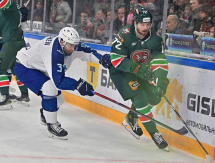 Фоторепортаж с матча КХЛ «Ак Барс» — «Барыс» 3:1