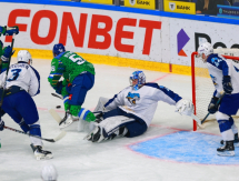 Фоторепортаж с матча КХЛ «Салават Юлаев» — «Барыс» 3:1