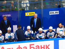 Фоторепортаж с матча КХЛ «Салават Юлаев» — «Барыс» 3:1