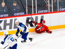 Фоторепортаж с матча КХЛ «Автомобилист» — «Барыс» 2:1 ОТ