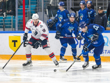 Фоторепортаж с матча КХЛ «Барыс» — «Нефтехимик» 0:1