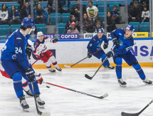 Фоторепортаж с матча КХЛ «Барыс» — ЦСКА 3:1