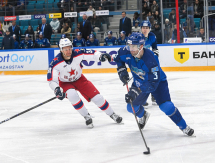 Фоторепортаж с матча КХЛ «Барыс» — ЦСКА 3:1