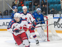 Фоторепортаж с матча КХЛ «Барыс» — ЦСКА 3:1